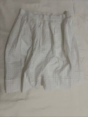 Uniqlo Eyelet Mini Skirt